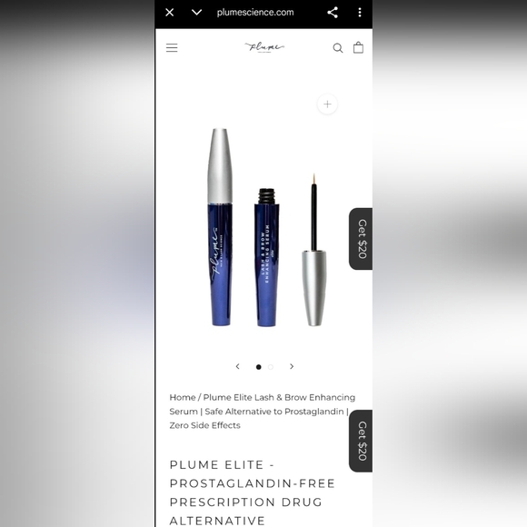 Plume Elite Lash & Brow Enhancing Serum